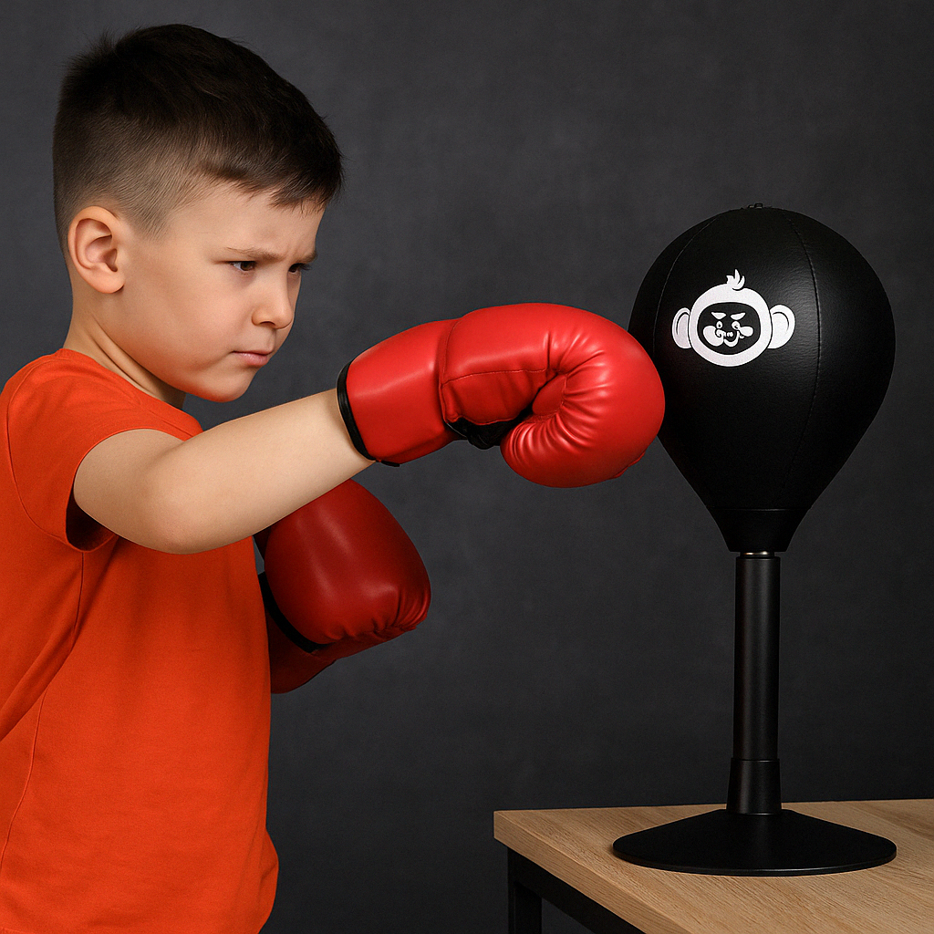 🥊 Pelota Punching con Ventosa Adhesiva