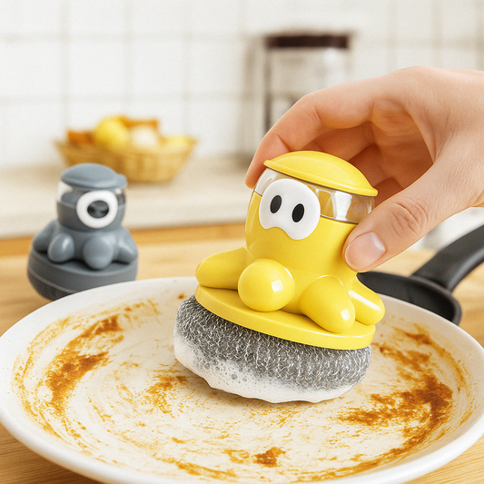 🐙 Pulpo Limpiador de Vajillas para tu Cocina